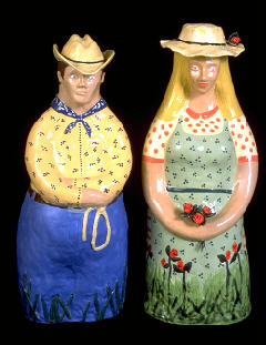 Pardner and Gardner: 24"x8"x8" 